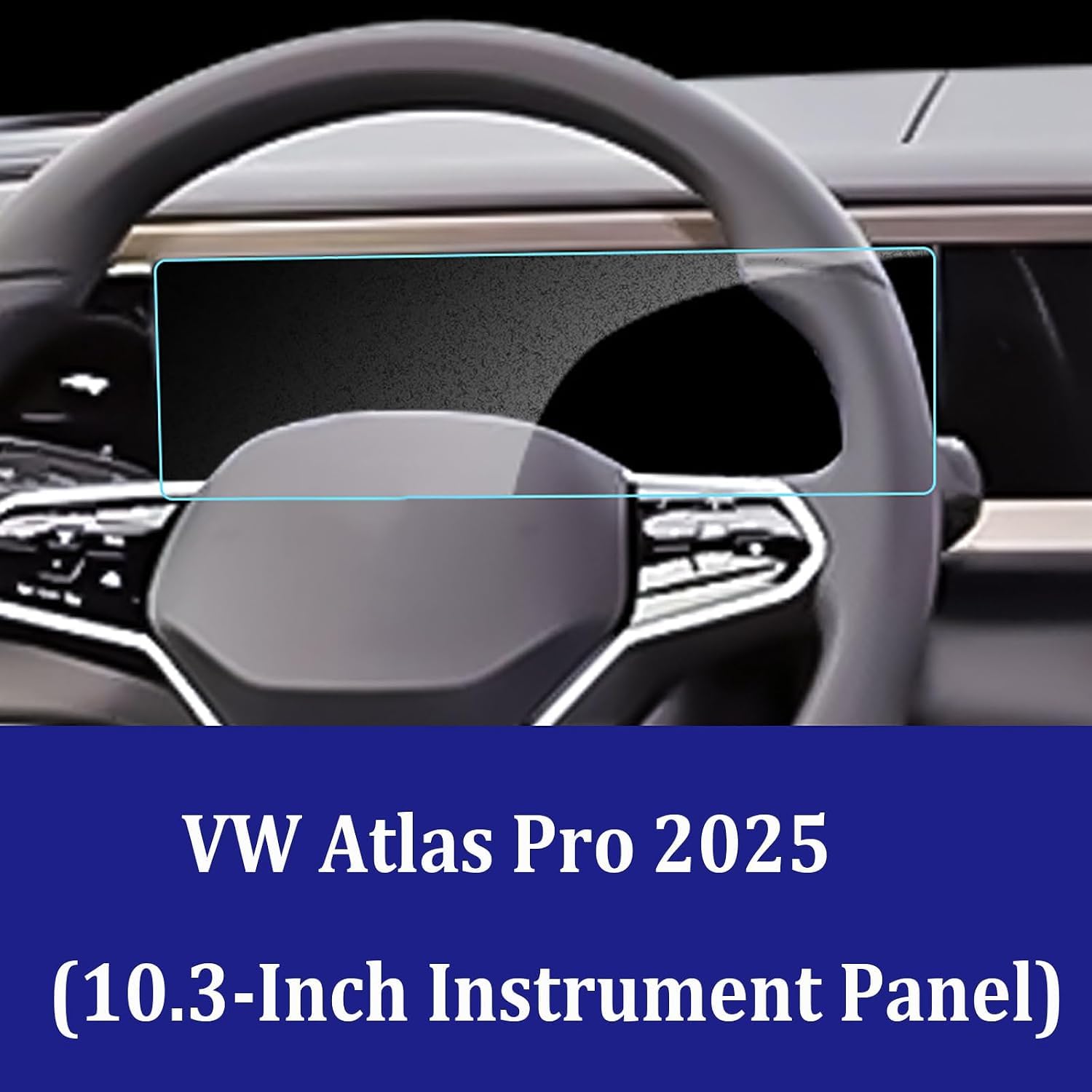 Pellicola Protettiva Auto per VW Atlas PRO 2025 (10.3" Instrument Panel)