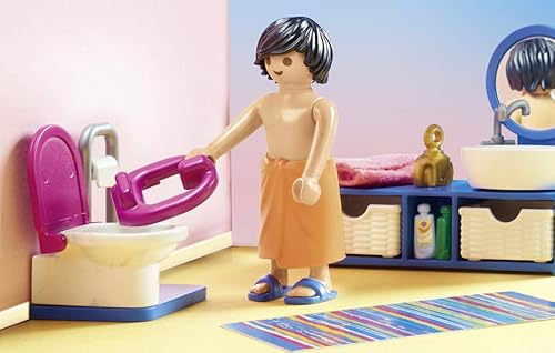 Miniatura 3 de PLAYMOBIL - Juego de muebles de baño con bañera