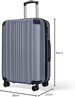 Amazon.co.jp: [Bargiotti] ABSスーツケース キャリーバッグ キャリー