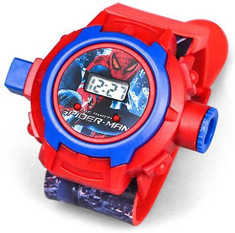 ROJILL Spiderman 24 Image Projector Digital Watch for Kids