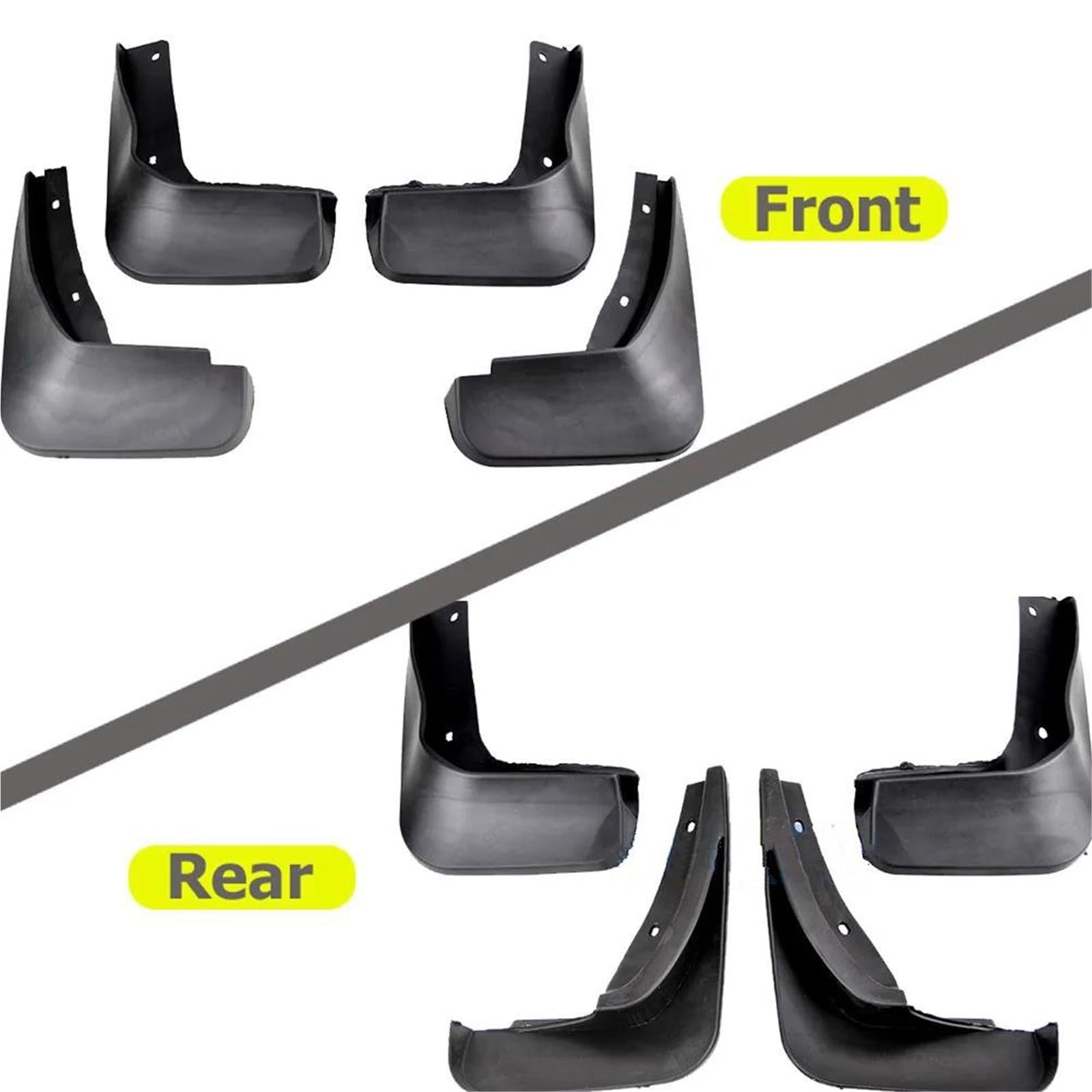 Auto Schmutzfänger Für VW Für Mk6 Für A6 Für Limousine 2011 2012 2013 2014 Set Schlamm Klappen Schmutzfänger Splash Guards Vorne Hinten Klappe Kotflügel