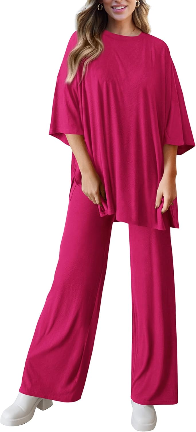 PRETTYGARDEN Two Piece Sets for Women Summer Fashion Lounge Matching Set 2026 Spring Travel Vacation Airport Outfits Clothing - Image 5