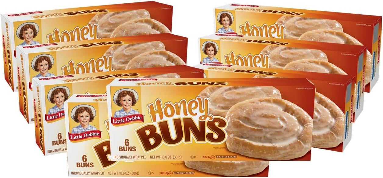 Honey Buns, 8 Boxes