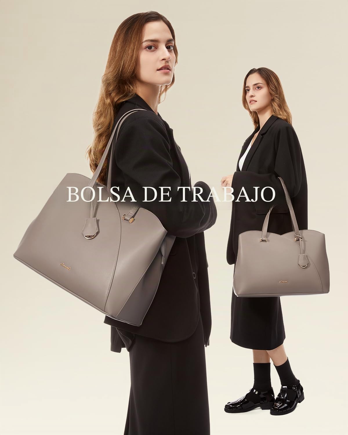 LOVEVOOK Bolso Grande Mujer, Bolso Universidad Bolso Ordenador Portatil, Tote Bag Bolsos Shopper para Universitarias Trabajo