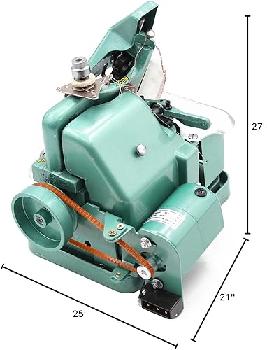 Miniatura 7 de Máquina de coser GN1 Overlock, máquina de coser Serger 3000 puntadas por minuto, máquinas de soldadura y overlock adecuadas para múltiples