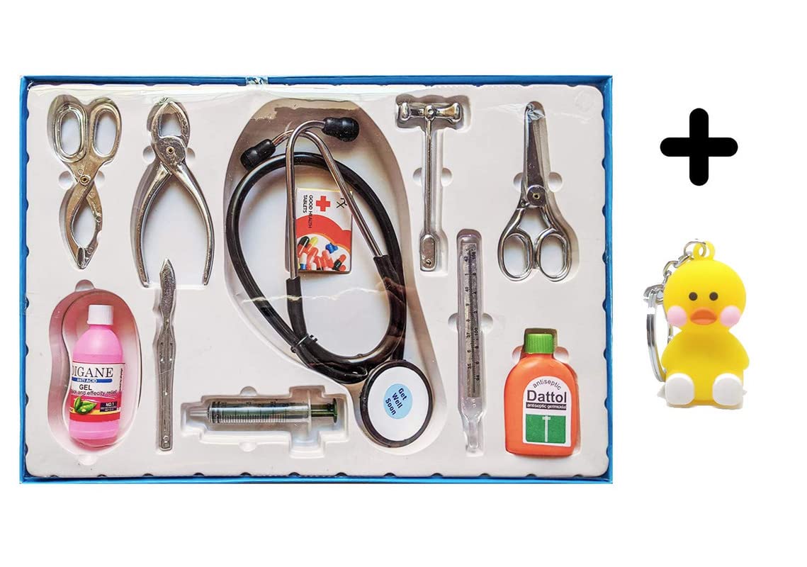 YBN Junior Doctor Set for Kids,Plastic Material- Multi Color(Pack of 12 Items) (B09RC53D26) Amazon Price History, Amazon Price Tracker