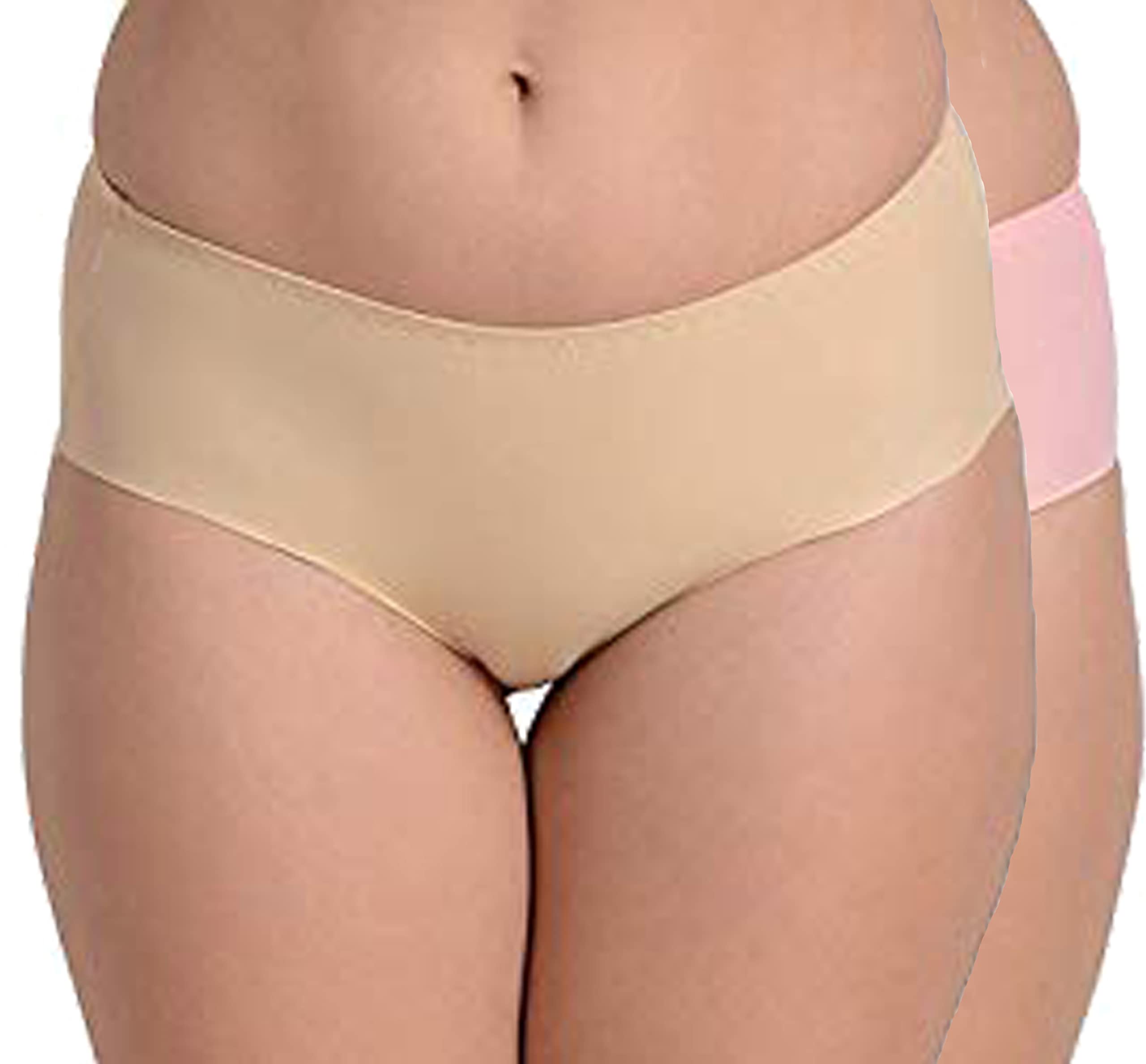 ELEG & STILANCE Women's-Girls Cotton Spandex Multipack Bikini Brief Underwear