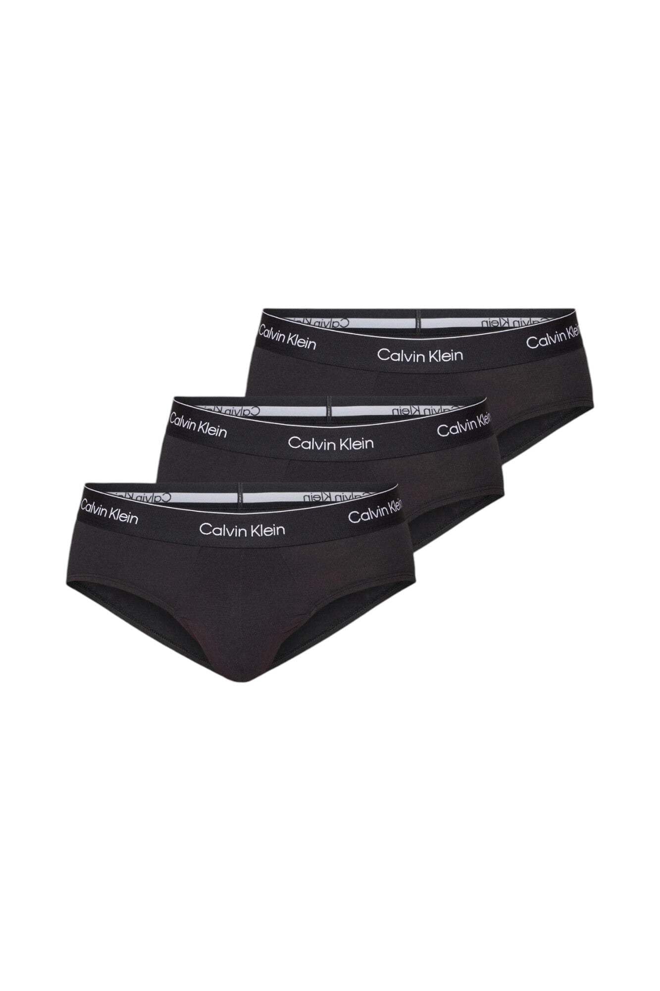 Calvin Klein 3pack Slip Black 000NB3962A BLACK M, Negro , M-image