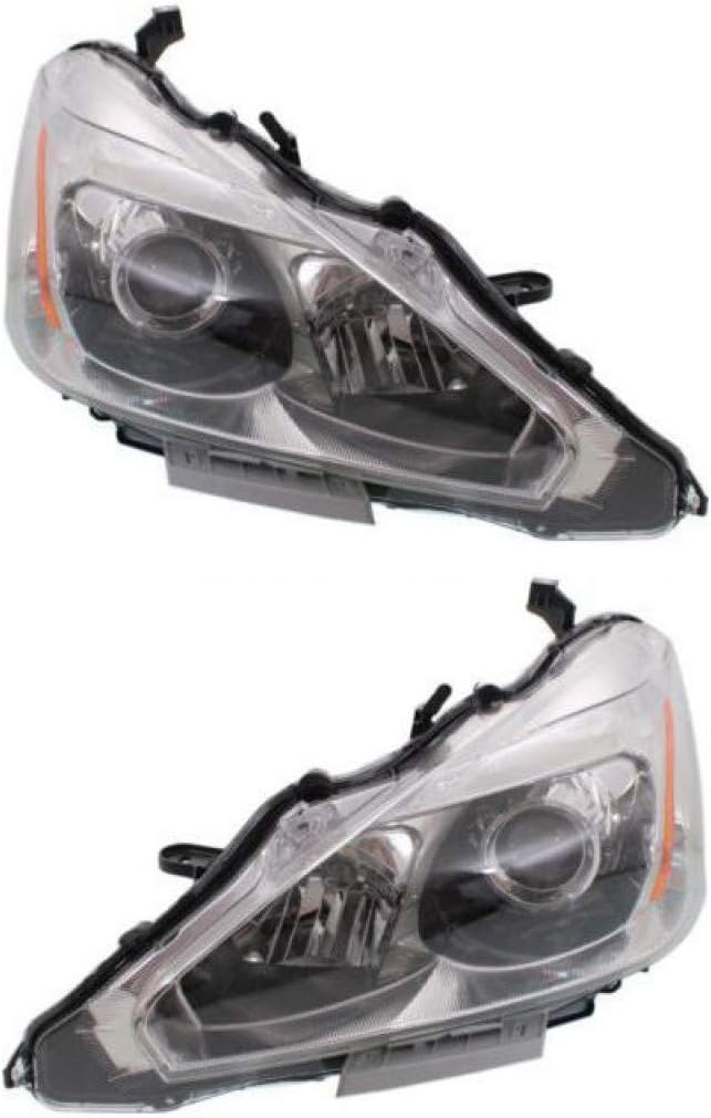 For Nissan Altima Headlight 2013 2014 2015 Passenger Side Bulbs Included Sedan DOT Certified For NI2503208 | 26010-3TA0A