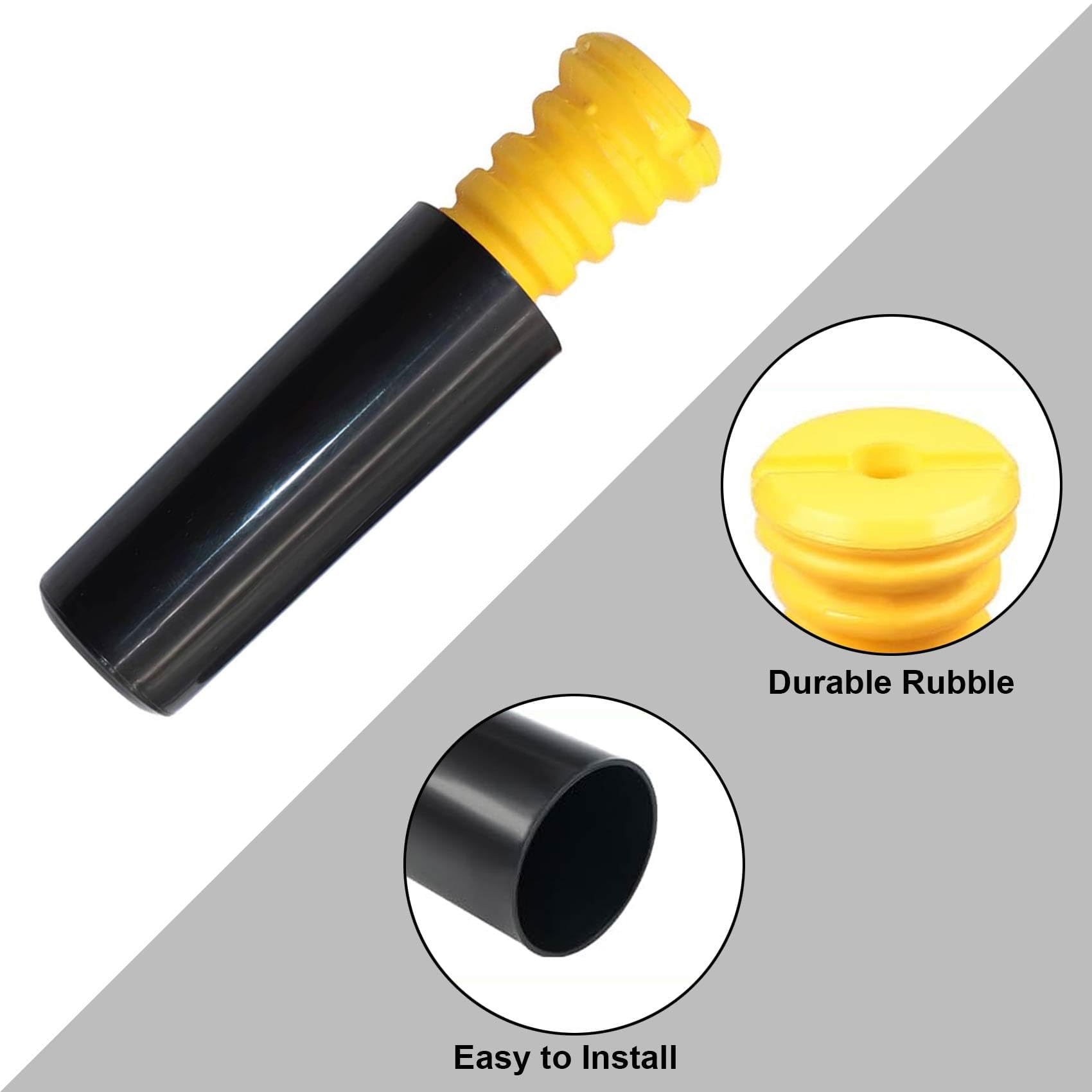 Amazon.com: Priprilod Rear Upper Lower Shock Mounts Grommets  
