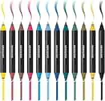 Amazon | Sketcher ツインチップ モロトウマーカーセット 12個