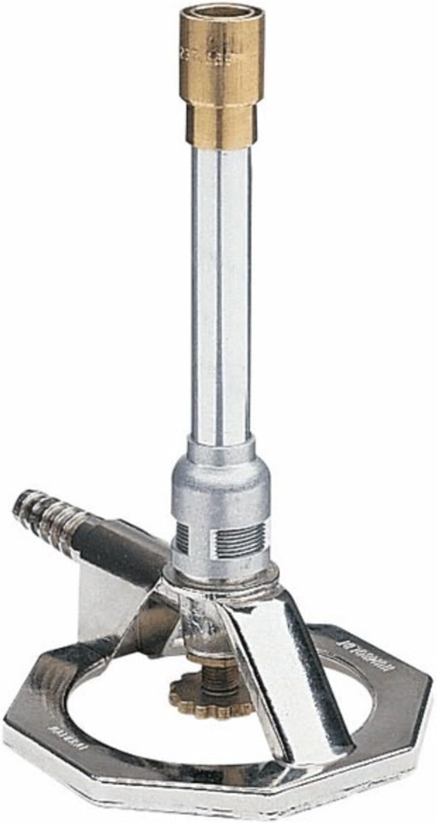 BUNSEN BURNER, LP GAS WITH THREADED GAS NEEDLE VALVE