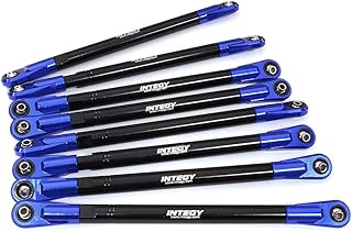 C31620BLUE Machined Heavy-Duty F&R Suspension Linkages for Losi LMT 4WD Monster Truck