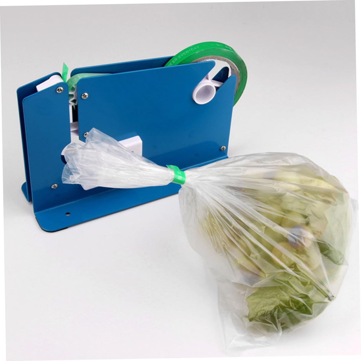 9 Piezas Cortador de Cinta Adhesiva Dispensador Plástico para Sellado de Bolsas y Embalaje Cortador Duradero con Cuchillas Anticorrosivas Compacto para Supermercados y Envases