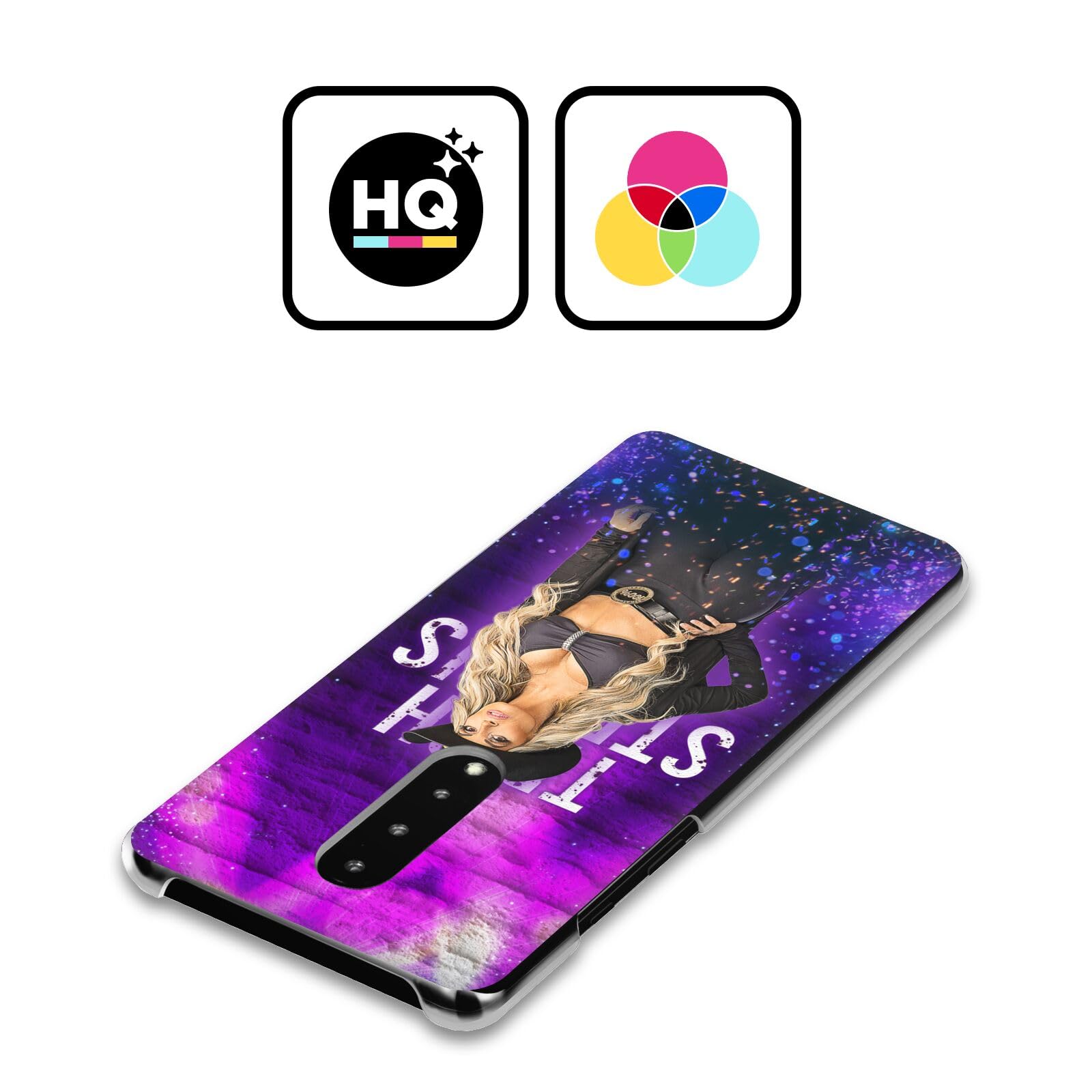 Head Case Designs Officially Licensed WWE Portrait Trish Stratus Hard Back Case Compatible with Oppo Find N2 Flip