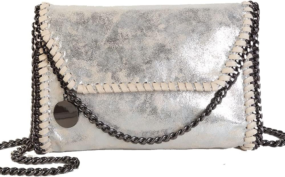 Designer Chain Shoulder Purse for Women Soft Leather Quilted Clucth Fashion Message Crossbody bag