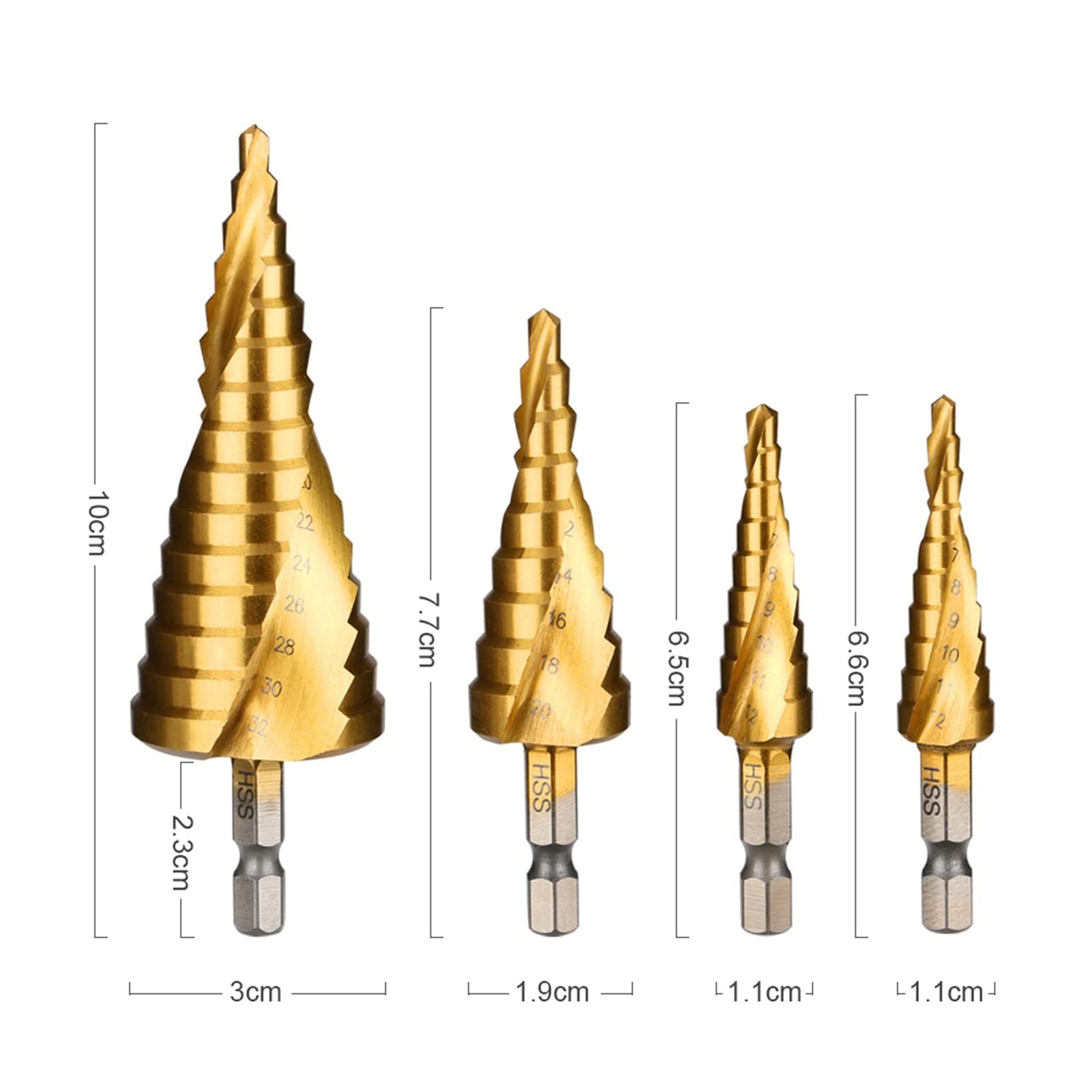 YG-1 D1632 High Speed Steel Split Point Aircraft Extension Drill Bit, Steam Oxide Finish, Straight Shank, Slow Spiral, 135 Degree, D Size, 31/128