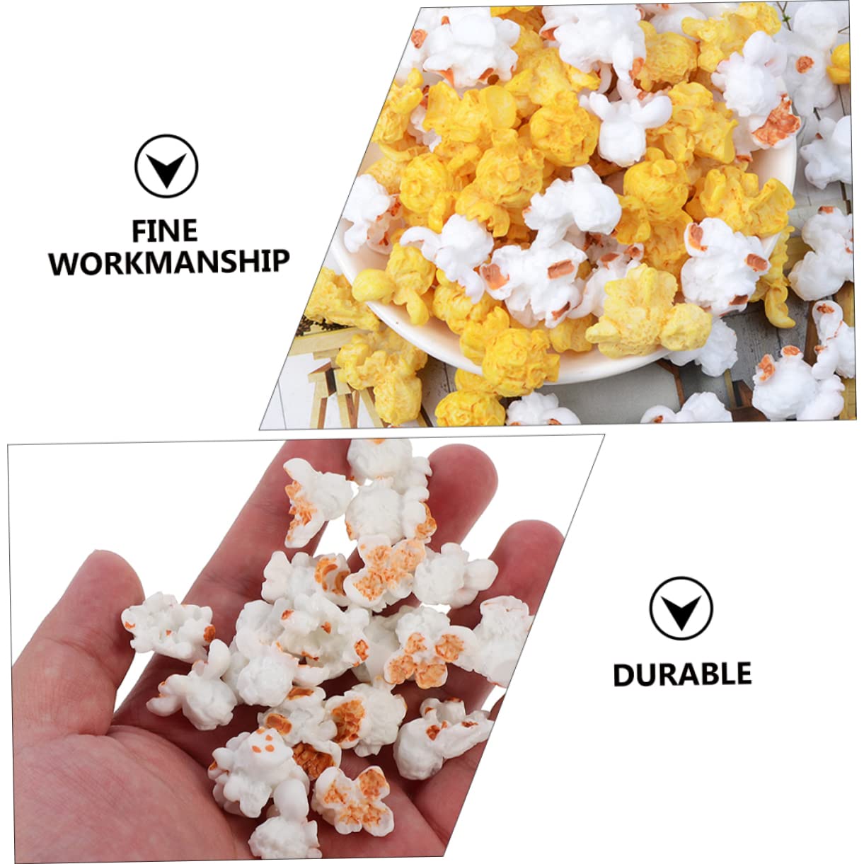 DELORIGIN Lot De 120 Breloques Miniatures En Résine - 4