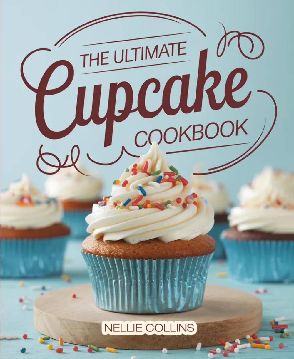The Ultimate Cupcake Cookbook: Foolproof, Bakery-Style Cupcakes for Birthdays, Parties, Family Celebrations, and Everyday Sweet Treats (Easy Cake Recipes Collection)