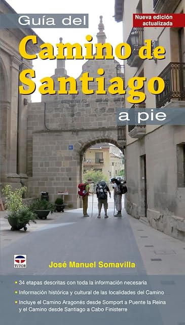 Portada de Guía del Camino de Santiago a pie
