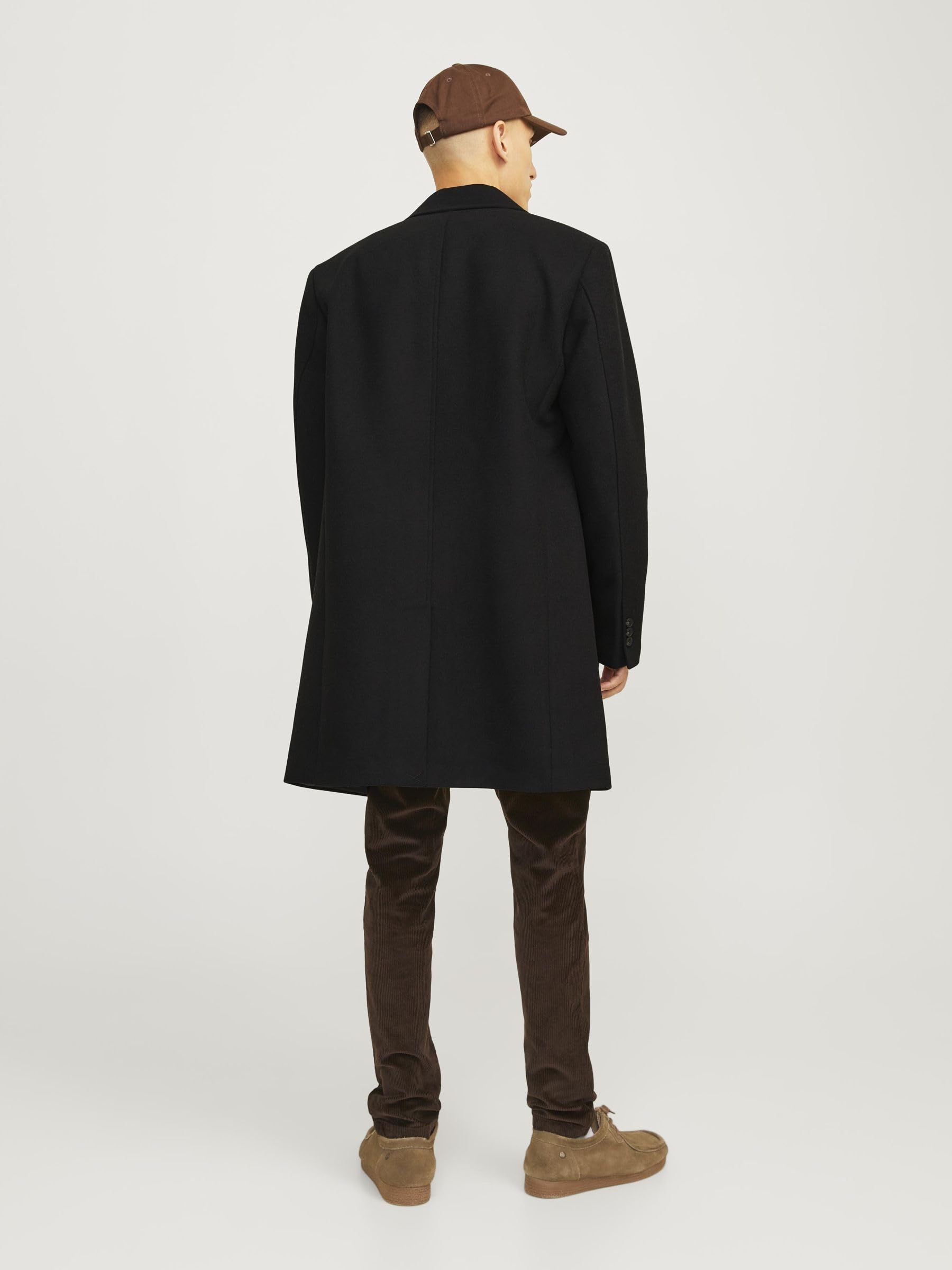 JACK & JONES Men's Jjeharrison Wool Coat Sn wool coat (pack of 1)