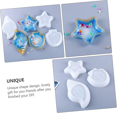 Miniatura 7 de Molde para platos Caja organizadora pequeña, moldes de silicona de chocolate, cristales de caramelo, molde de plato epoxi, bandeja de cubiertos,