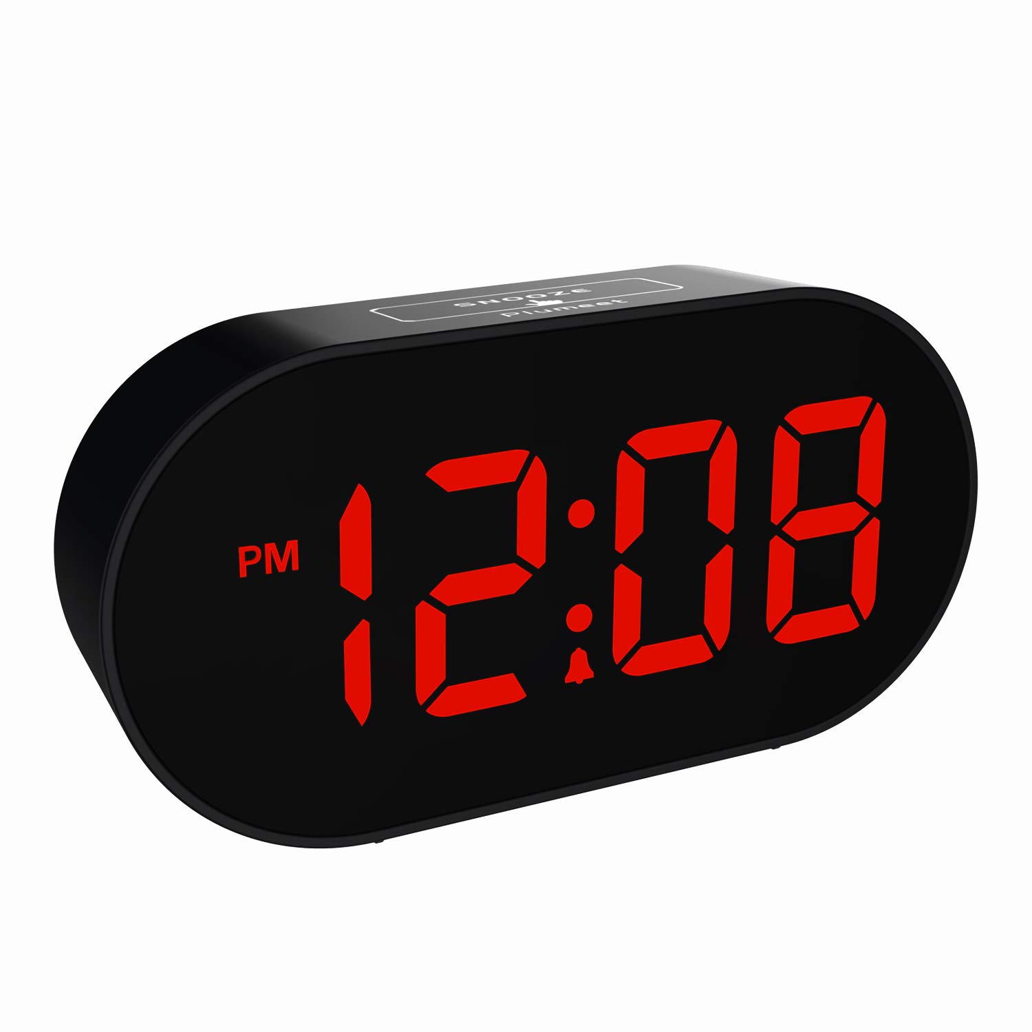 Buy [Updated Version] Plumeet LED Alarm Clock Digital Clocks with
