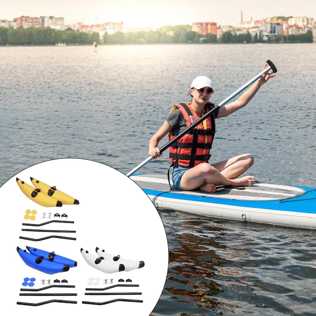 Kayak gonfiabile galleggiante bilanciamento BoatsPart PVC gonfiabile Kayak Galleggiante Balancing Canoes Set