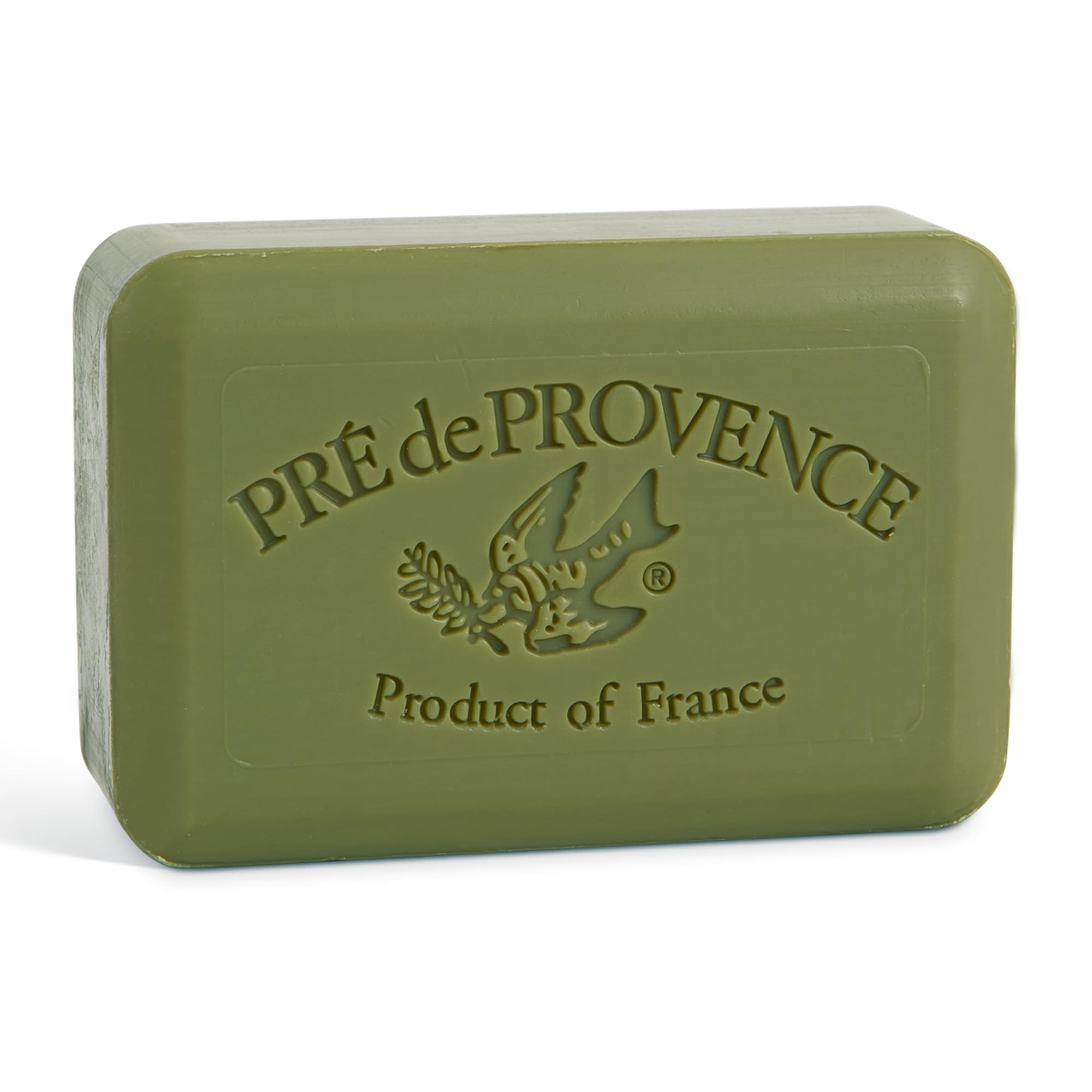 Pre de Provence Artisanal Soap Bar, Enriched with Organic Shea Butter, Natural French Skincare, Quad Milled for Rich Smooth Lather, 8.8 Ounce, Olive Oil