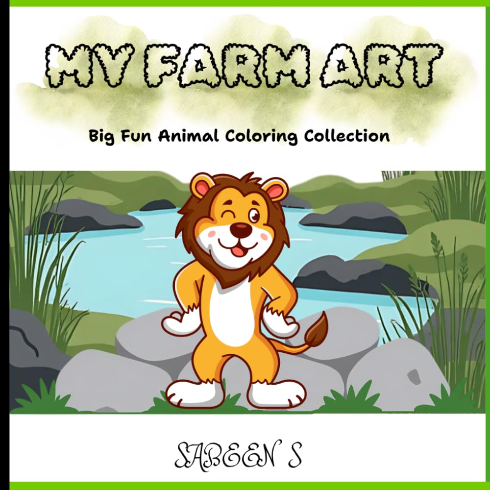 My Farm Art: Big Fun Animal Coloring Collection