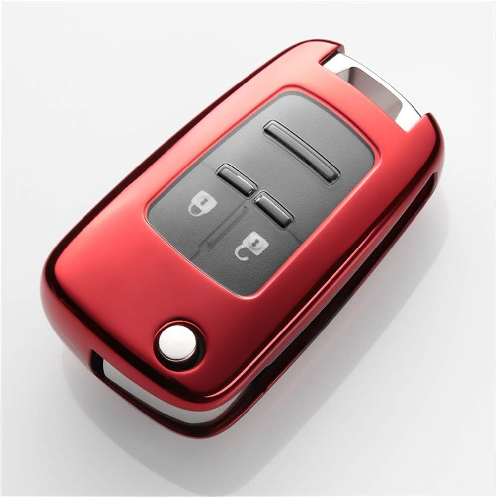 GDXFD Car Key Cover for Chevrolet Cruze Key Bag Chevrolet Cruze Key Bag Create Cool Sail 3 Kovaz Car Buckle, D