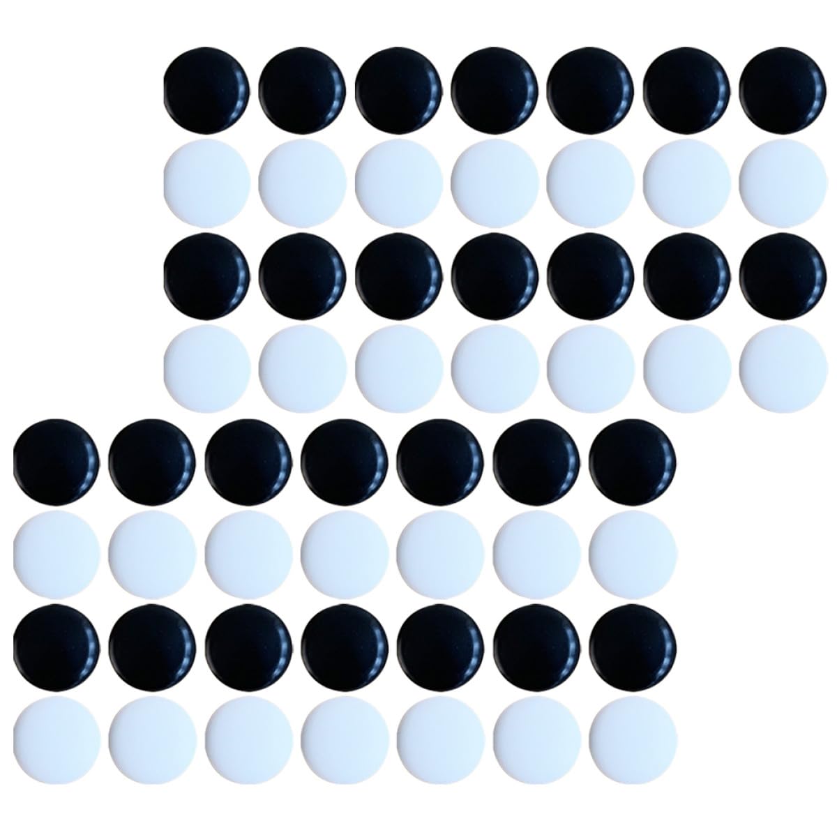 Set di 360 Pezzi di Pedine per Gioco Go in Melamina Creativa, Comode e Pratiche, per Partite a Casa o Feste Accessori per Giochi da Tavolo