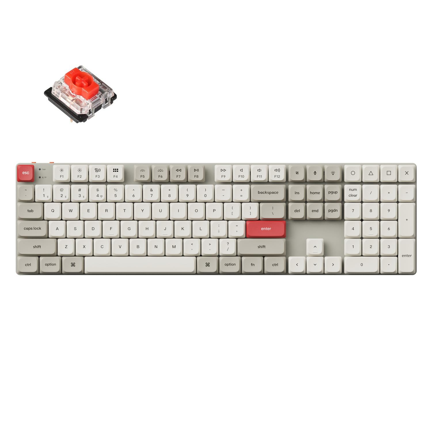 Keychron K5 Max ワイヤレスメカニカルキーボード Keychron K5 Max QMK/VIA Wireless Custom Mechanical Keyboard