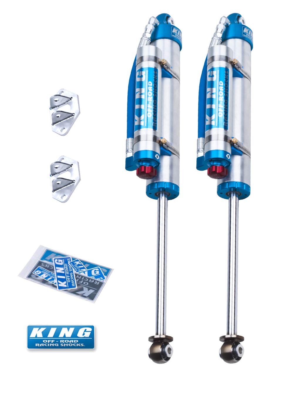 King Shocks 25001224A Performance Shock Kit w/Adjusters 35in Lift