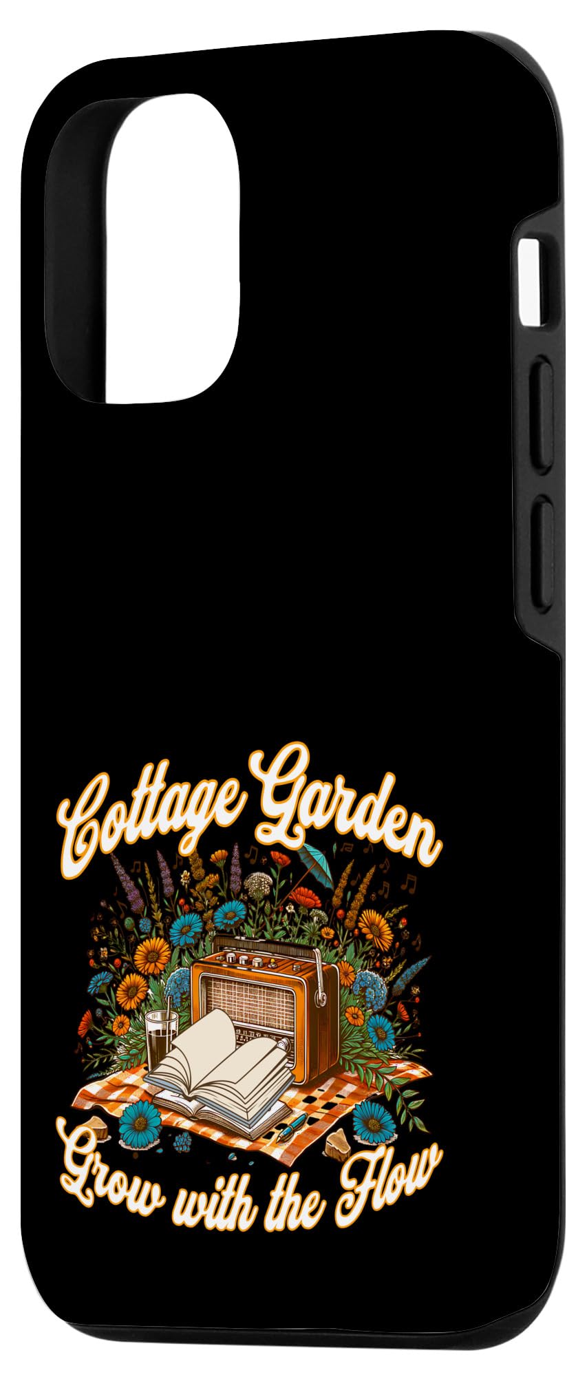 iPhone 15 Cottage Core s Cottage Garden s 'Grow with the Flow' Case - Image 2
