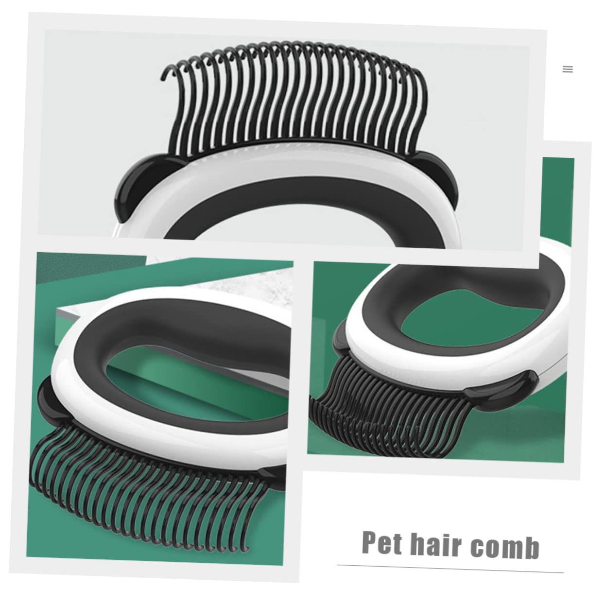 BESPORTBLE 5pezzi Pettine Per Toelettatura Gatti e Cuccioli Rimuove Pelo Sciolto e Grovigli Spazzola Morbida e Facile Da Usare Accessorio Per Animali Domestici Adatto Per Gatti e Cani Indoor