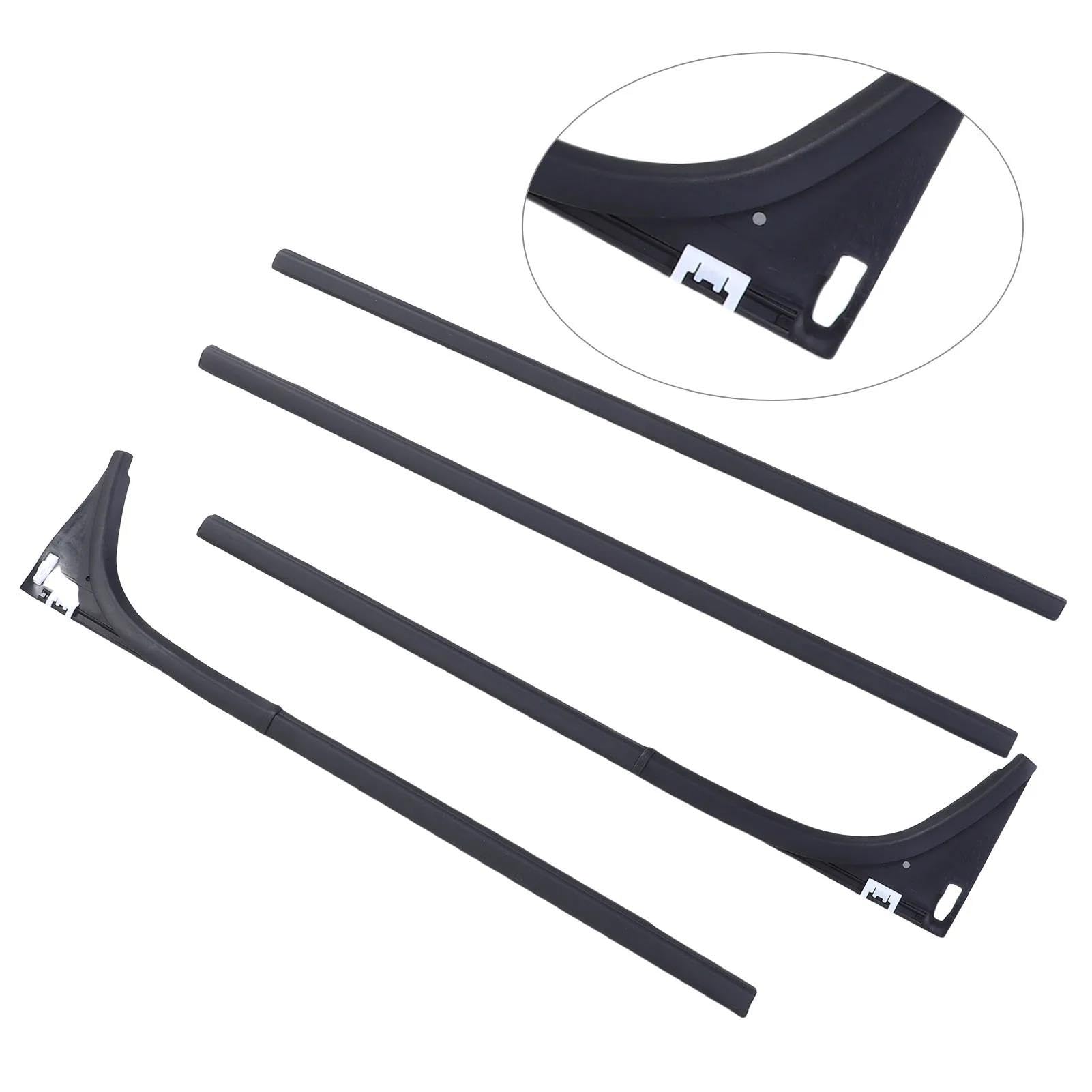 junta ventana coche Para Mazda BT50 4 puertas 2012-2019 burlete coche