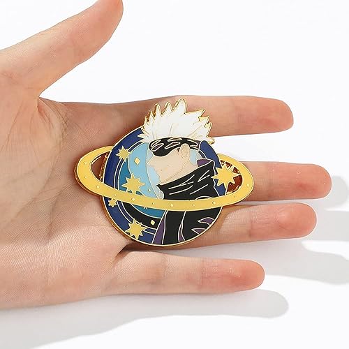 Miniatura 5 de Anime Enamel Pins - Cartoon Character Figure Cosplay Lapel Pin Metal Brooches Badges Gifts for Fans
