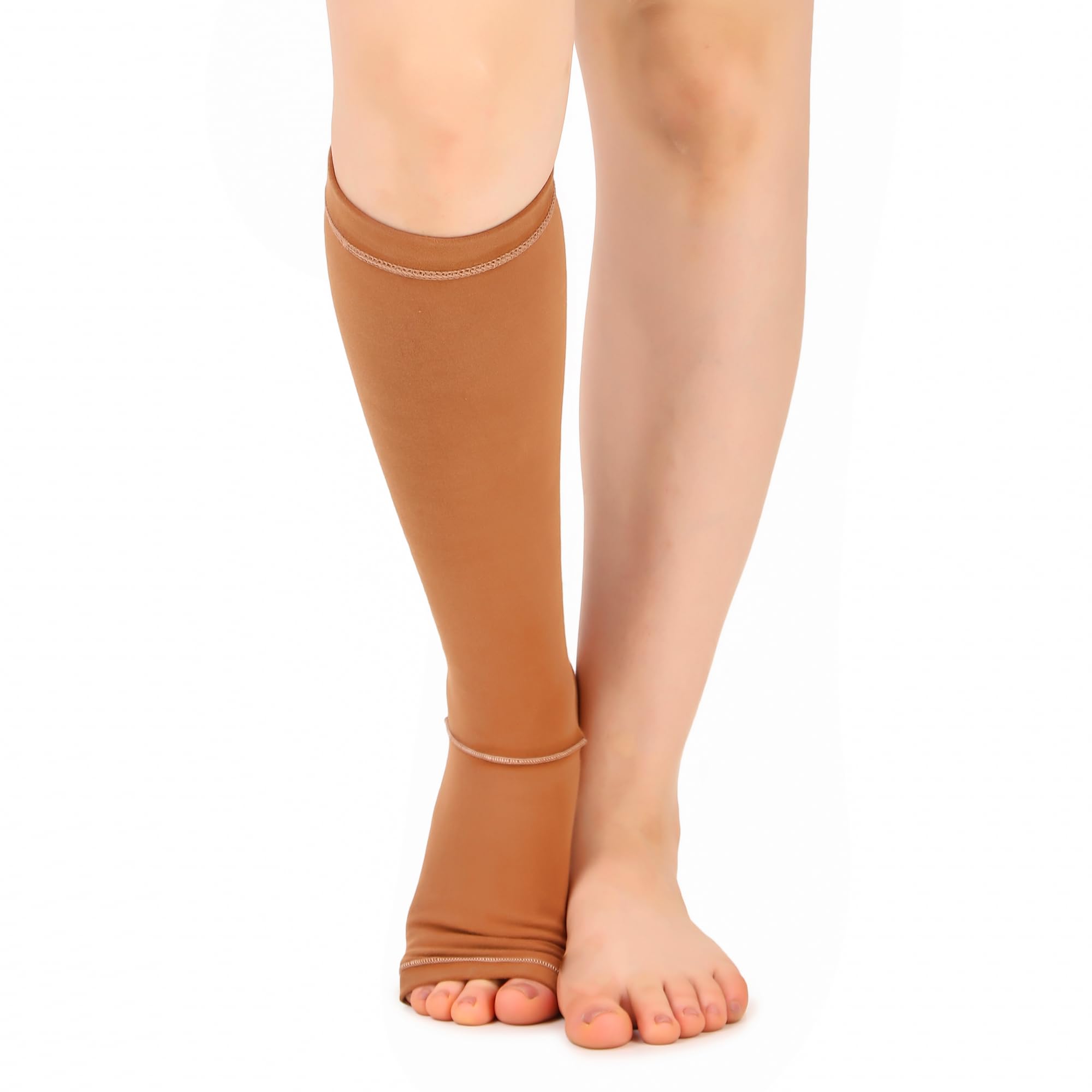 Beltwala Compression Stocking socks Below Knee for varicose veins, lymphedema, d.v.t, venous ulcer (Medium(A,B,C)(20-22,30-37,38-52))-image-6
