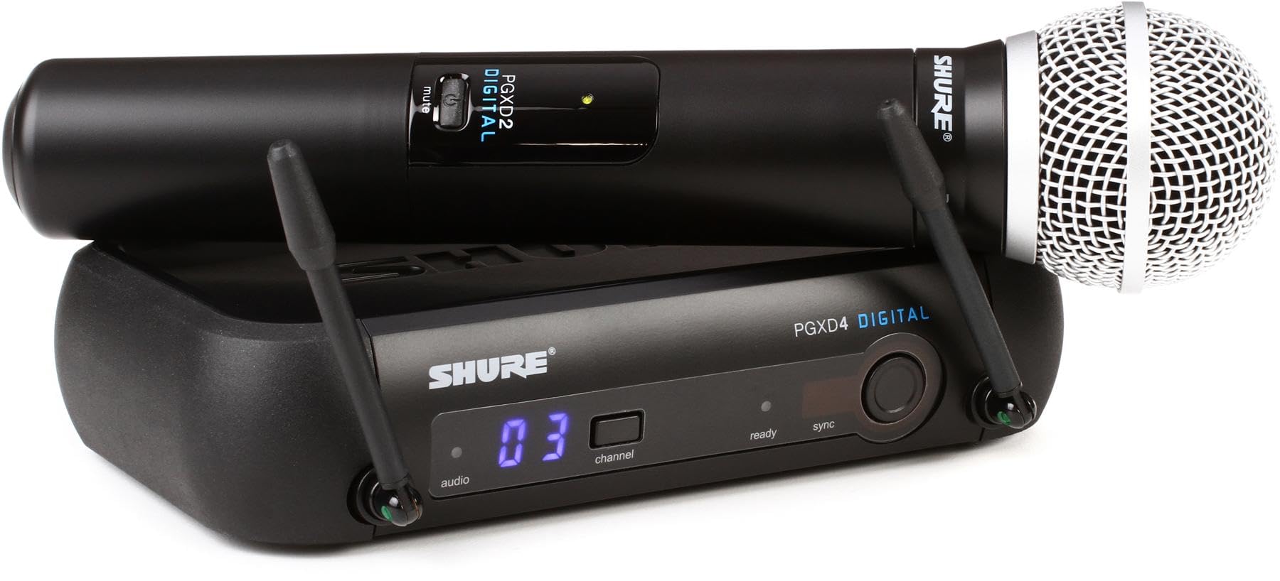 Shure PGXD24/PG58-X8 Digital Handheld Wireless System with PG58 Vocal Microphone