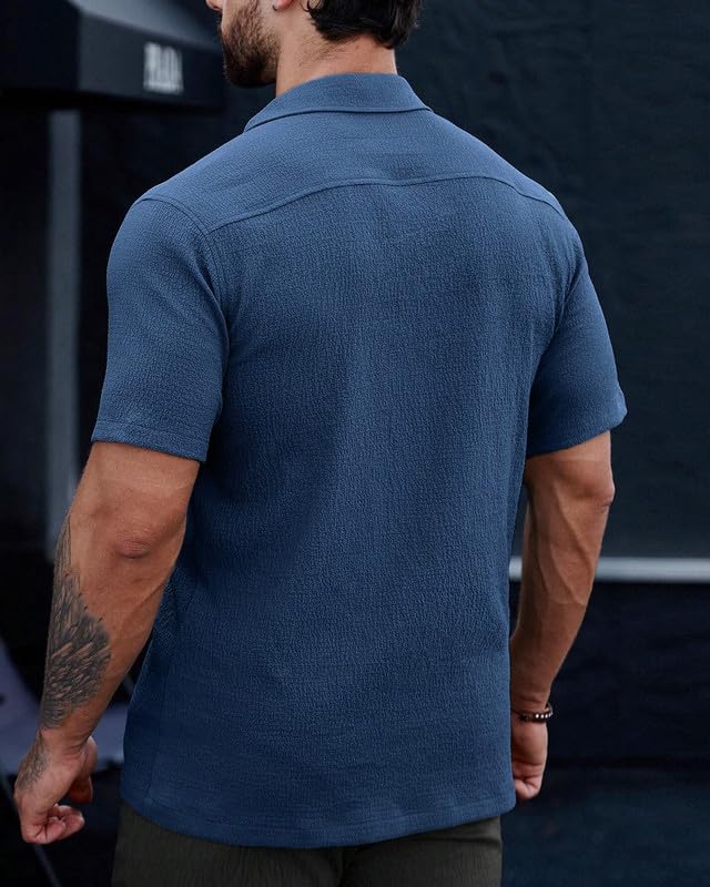 Image of I ENTERPRISE Casual Shirt for Men||Men Stylish Shirt|| Regular Fit Shirt for Men|| Men Stylish Shirt || Men Printed Shirt || Oversized Shirts for Men|| Shirt for Men (Solid-Shirt)