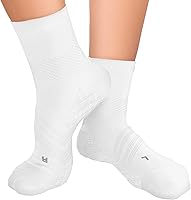 Vista 13 de TechWare Pro - Calcetines para fascitis plantar – Calcetines de compresión de tobillo acolchados, para mujeres y hombres. Funda para tendinitis