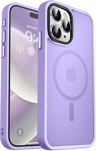 Vista 976 de MOCCA - Funda magnética resistente para iPhone 11 de 6.1 pulgadas, compatible con MagSafe, protector de pantalla de vidrio + protector de lente