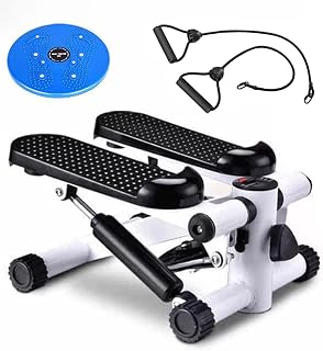 Stepper Mini Stepper Climber Fitness Machine, Aerobics Machine Stair Stepper With Resistant Cord, Exercise Slimming Machine