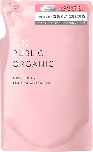 ザ パブリック オーガニック トリートメント 本体ボトル スーパーポジティブ 480mL 2020年リニューアル