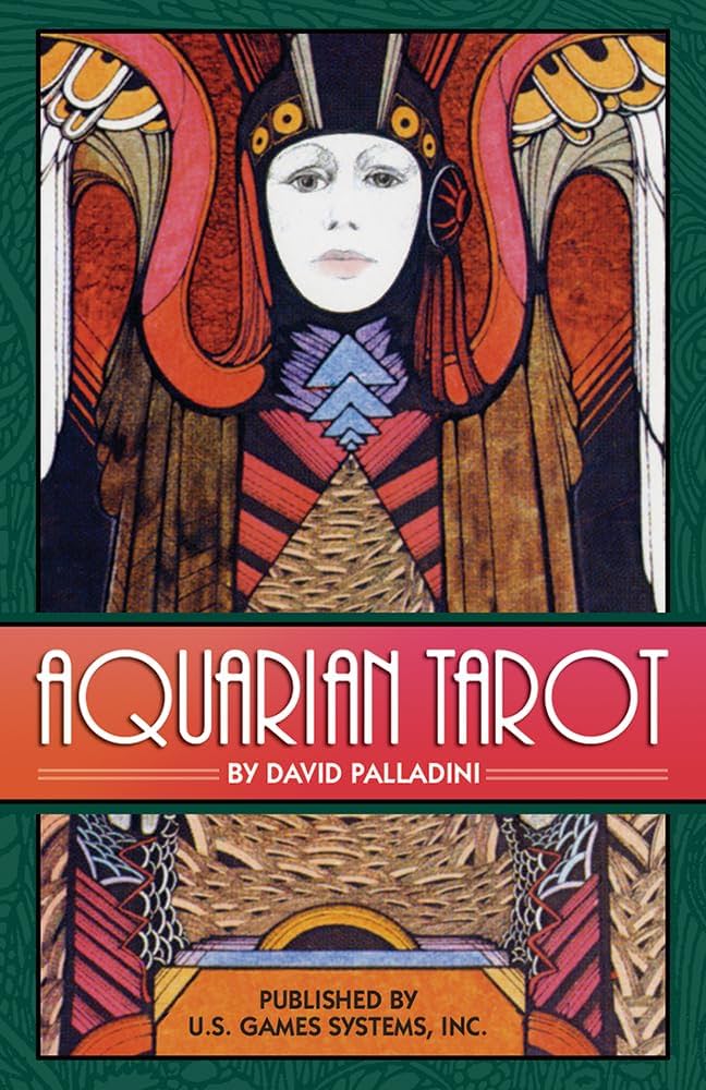 Amazon.com: Aquarian Tarot Deck: 9780913866696: Palladini