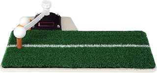 MObyat Golf Hitting Aid Simulators, Multifunctional Indoor Swing Trainer, 360 Degree Rotatable/Durable/Thick Pad Base, for Home Practice Equipment