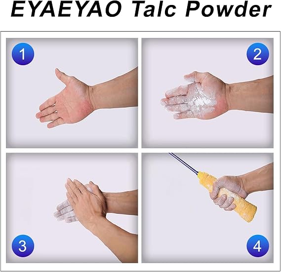 Talcum Powder | Fine Talc Powder | Ultra-Pure | Odorless & Sweat-Removing Talcum Powder | Quality Talc Powder for Industrial Automobile Tire Lubrication, Affordable Talc Thickener (16 oz)