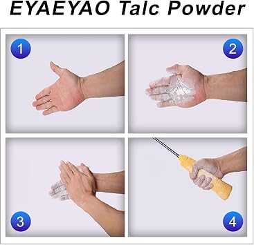 Talcum Powder | Fine Talc Powder | Ultra-Pure | Odorless & Sweat-Removing Talcum Powder | Quality Talc Powder for Industrial Automobile Tire Lubrication, Affordable Talc Thickener (16 oz)