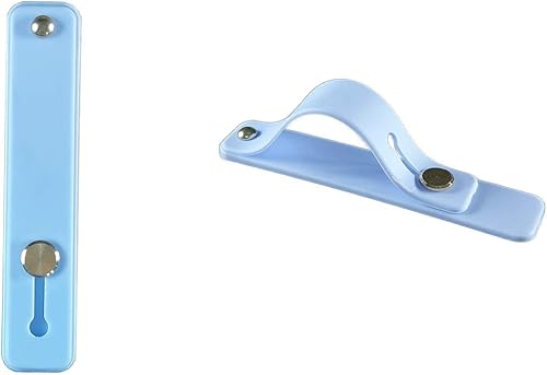 Correa de dedo universal para todos los teléfonos móviles  PU, TPU agarre elástico soporte de dedo con soporte compatible con autoadhesivo con todos